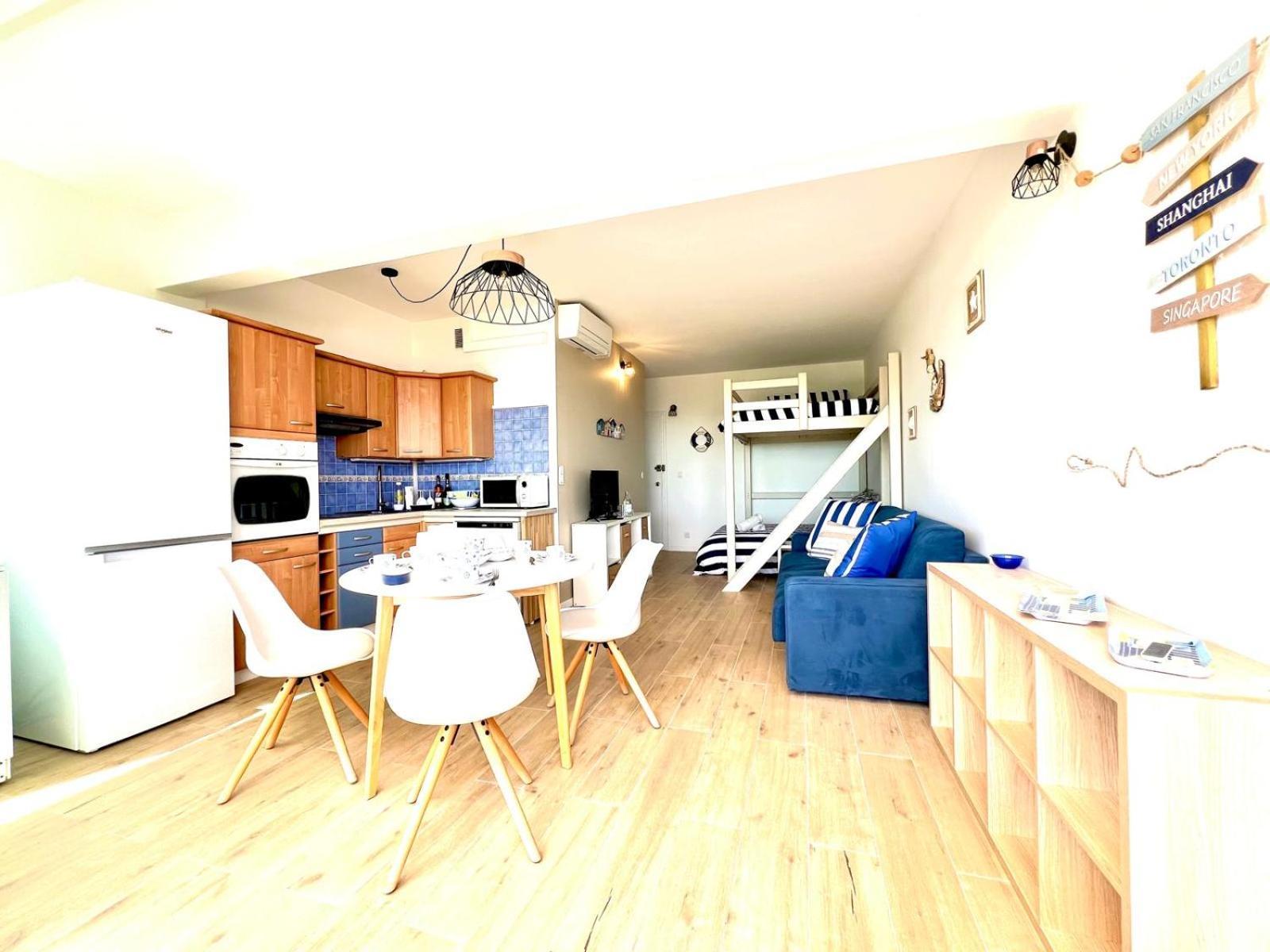 Studio Eclat Marine 3 Etoiles - Vue Mer - Parking-Clim-Plage A 20 Metres - Capitalchic Services Saint-Aygulf Fréjus 외부 사진