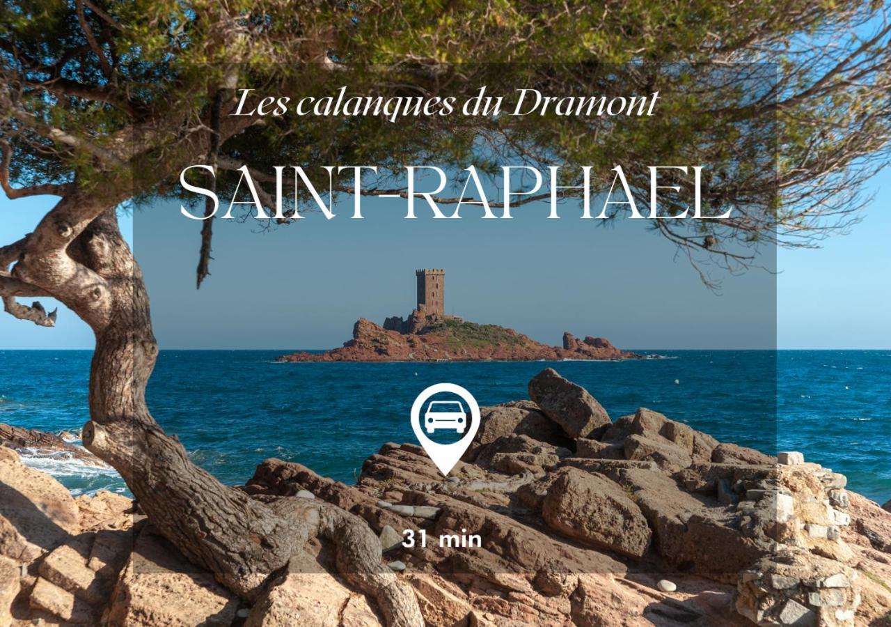 Studio Eclat Marine 3 Etoiles - Vue Mer - Parking-Clim-Plage A 20 Metres - Capitalchic Services Saint-Aygulf Fréjus 외부 사진