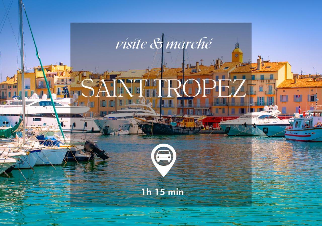 Studio Eclat Marine 3 Etoiles - Vue Mer - Parking-Clim-Plage A 20 Metres - Capitalchic Services Saint-Aygulf Fréjus 외부 사진